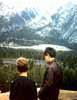 Joel and Tommy in Banff
