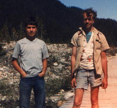 Tommy and Tom in Yoho valley