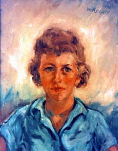  Win's 1970 portrait of Julie.