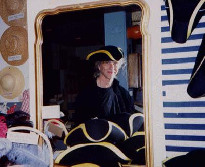 Tom in his tricorn.